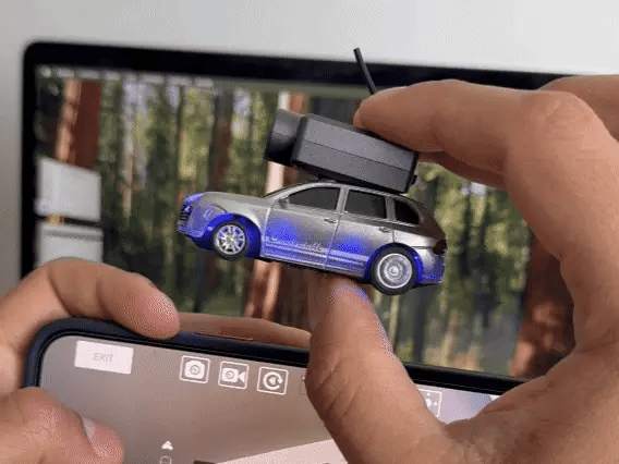 RC SpyWheels™ mit HD-Kamera & App-Steuerung